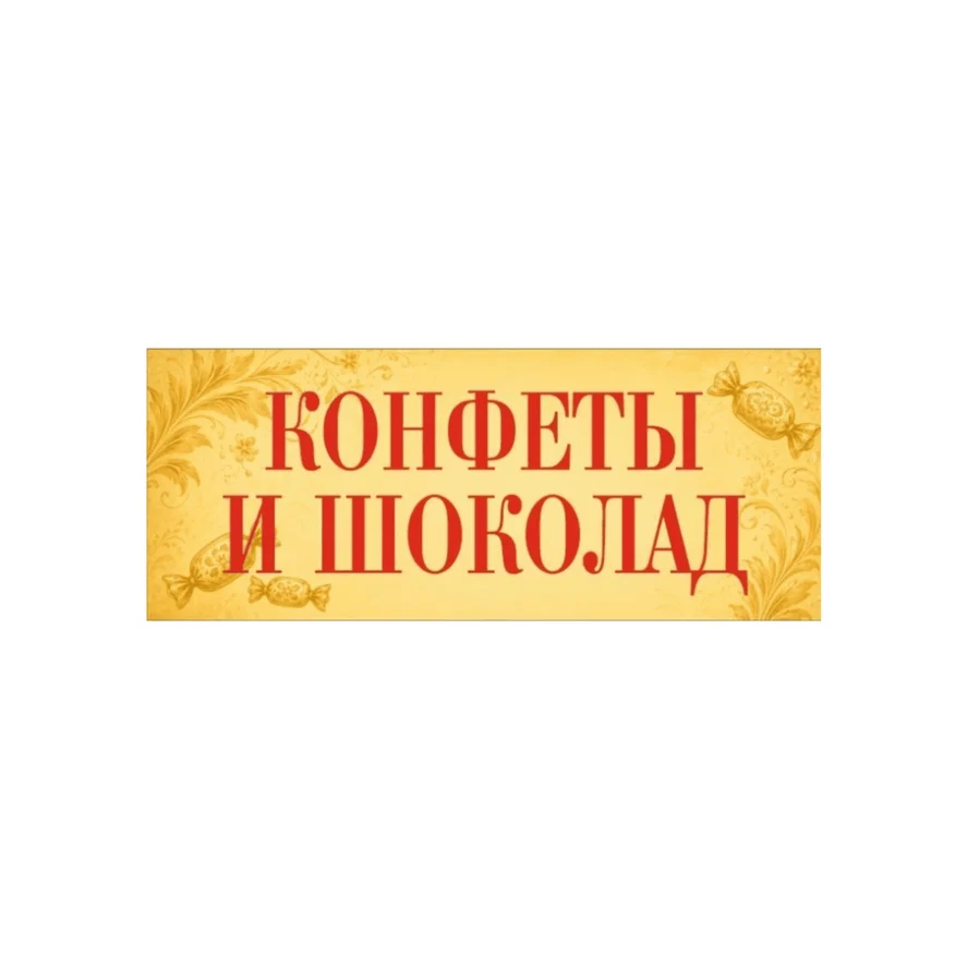 Конфеты и шоколад